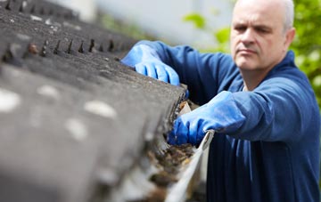 cleaning and inspecting Llanwnog roofs